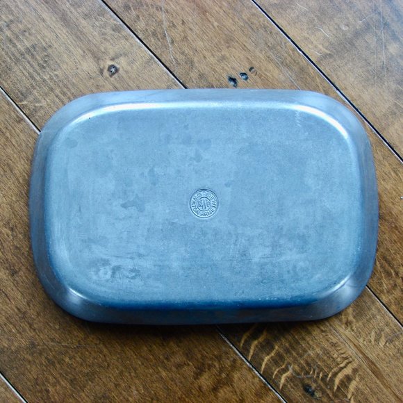 Wilton Pewter Bread Tray Platter Give Us This Day Our Daily Bread Mikasa - Picture 5 of 10